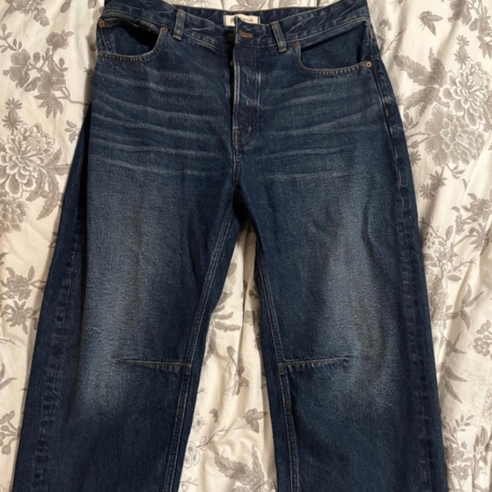 Madewell Darted Barrel Jeans - Danver - Sz 28